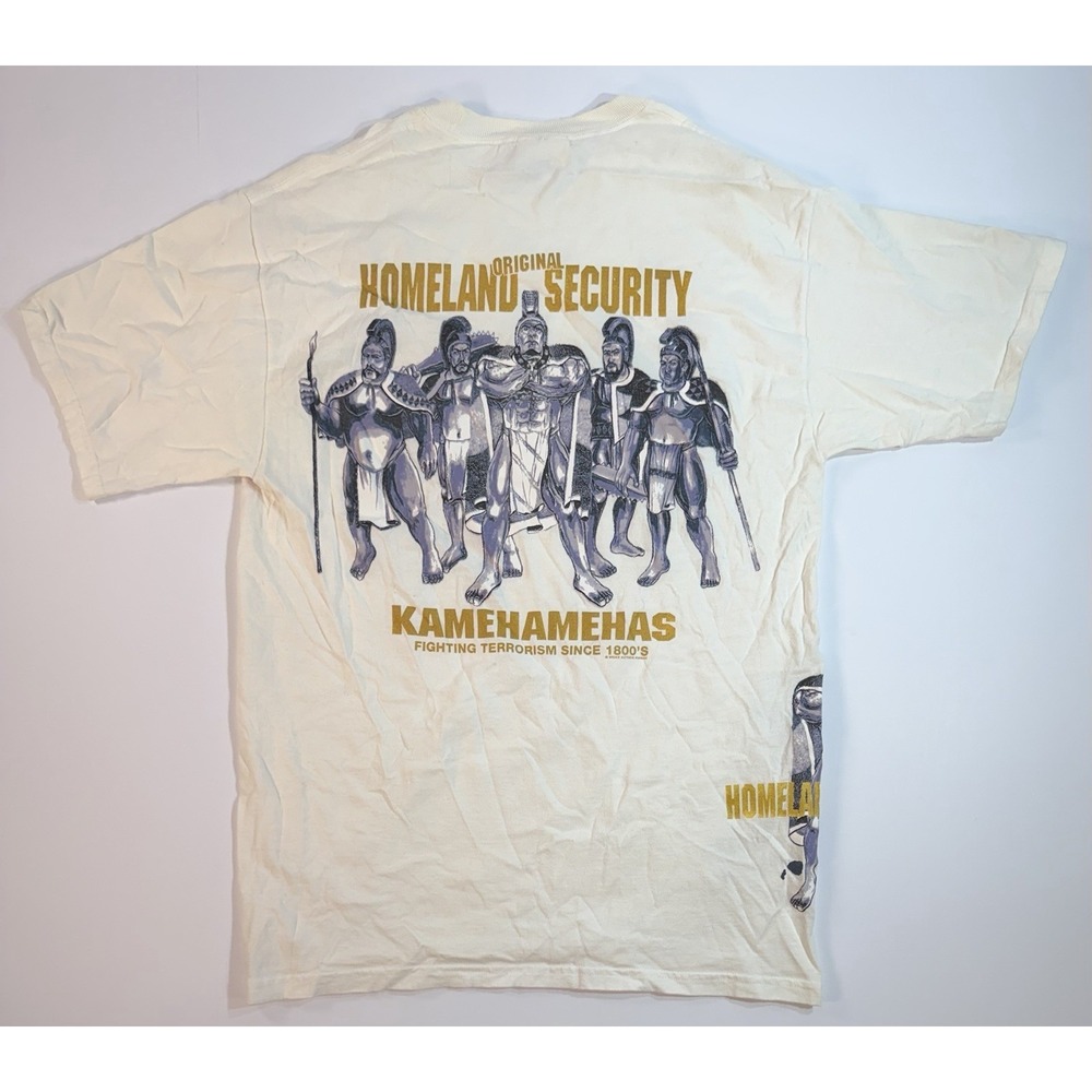 Vintage Kamehameha Hawaii Graphic T Shirt Hanes M
